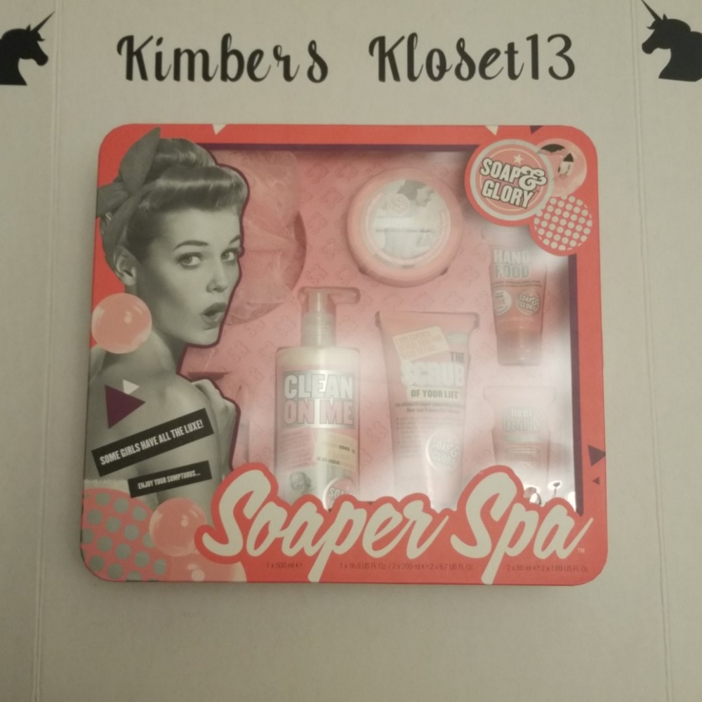 🦄NIB🦄 Soap & Glory Soaper Spa and extras!